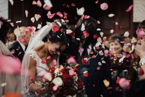 Winter wedding, melbourne wedding planner, wedding planner, wedding, potters warrandyte, potters, bride, groom, wedding dress, wedding stylist, melbourne event planner, love, wedding day, tradition, bride, wedding ceremony, just married, hitched, married, confetti, rose confetti, roses, red roses